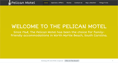Desktop Screenshot of pelicanmotel.com